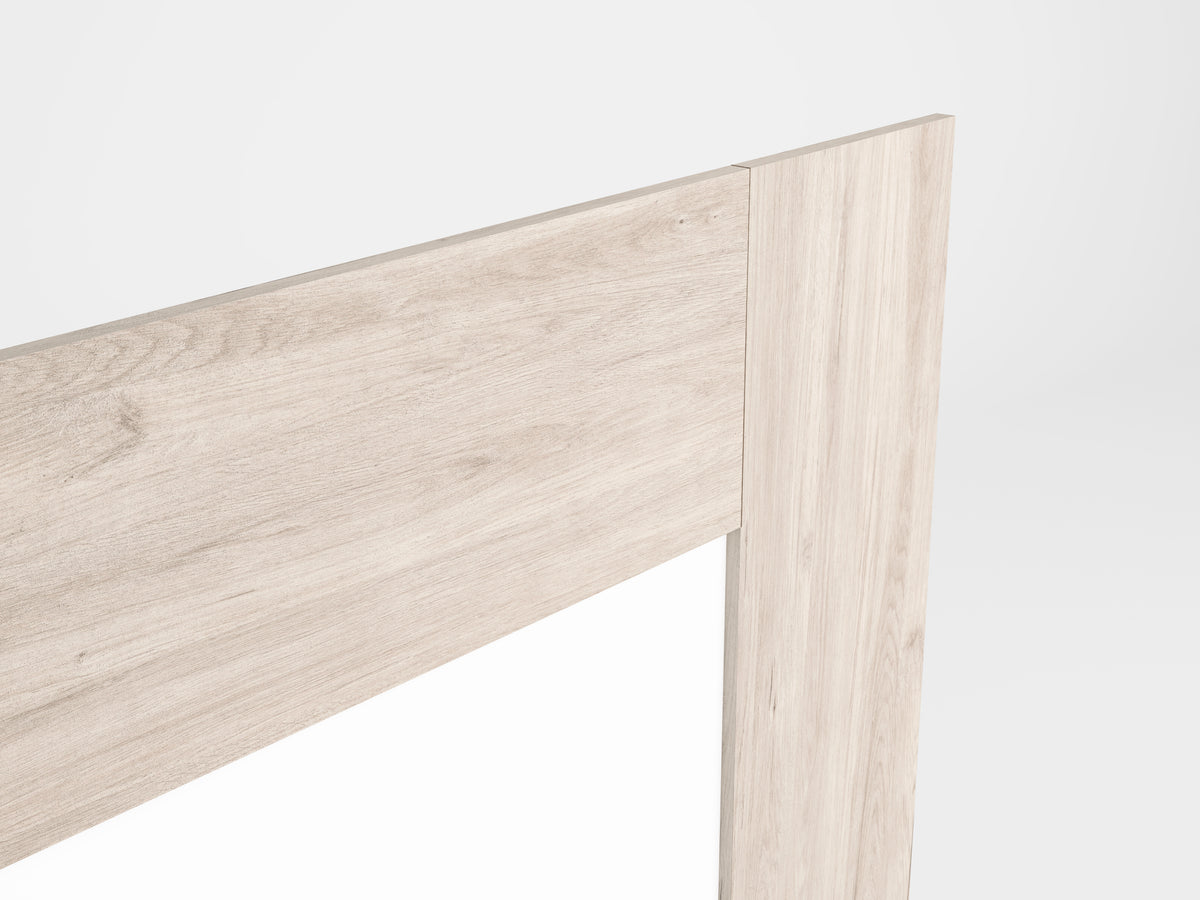 Cabecero Luce 162,6 cm – Blanco Mate y Sahara
