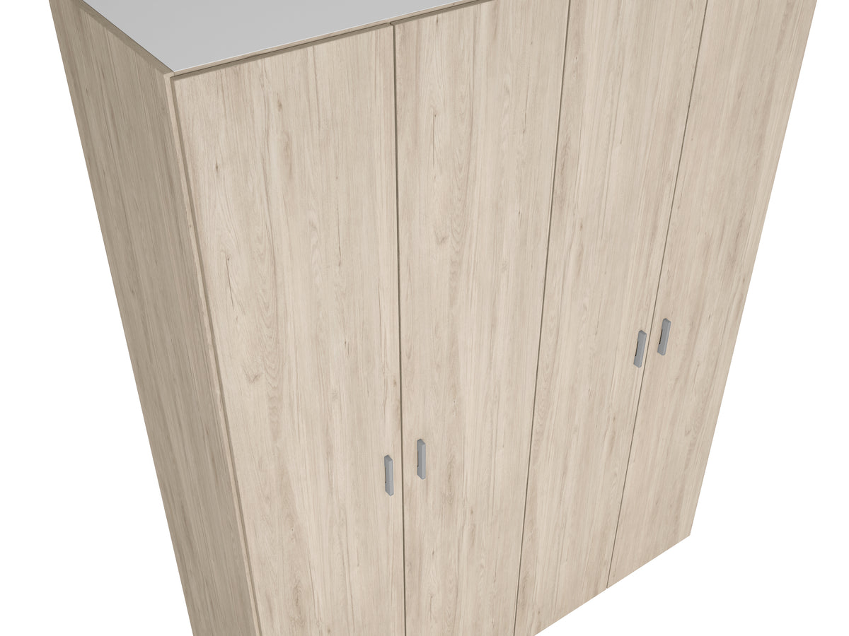 Armario River 4 puertas 150 cm – Sahara