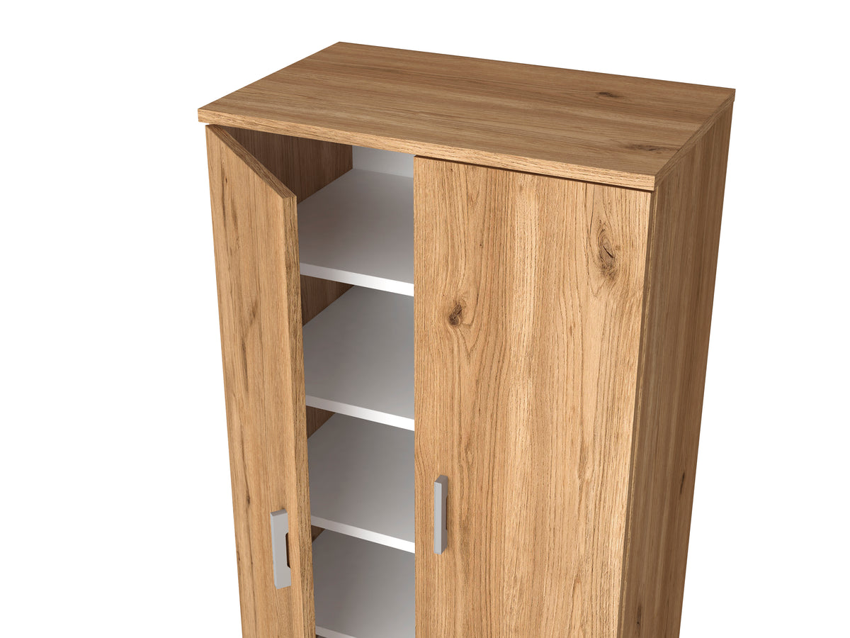 Zapatero Rhin 2 puertas 55 cm – Naturale