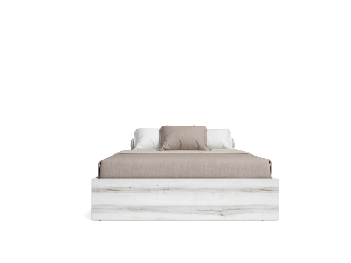 Cama con somier de lamas 150 × 190 cm – Albo