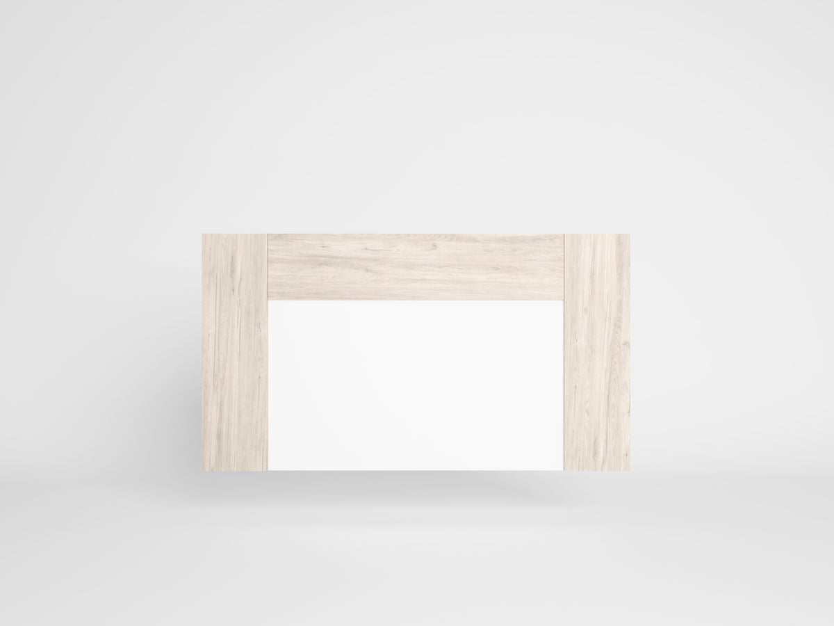 Cabecero Luce 162,6 cm – Blanco Mate y Sahara