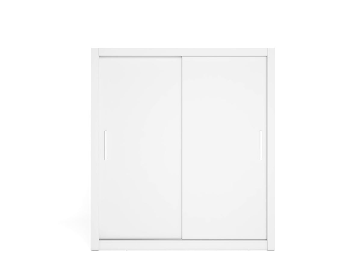 Armario Sava 2 puertas correderas 182 cm – Blanco Mate