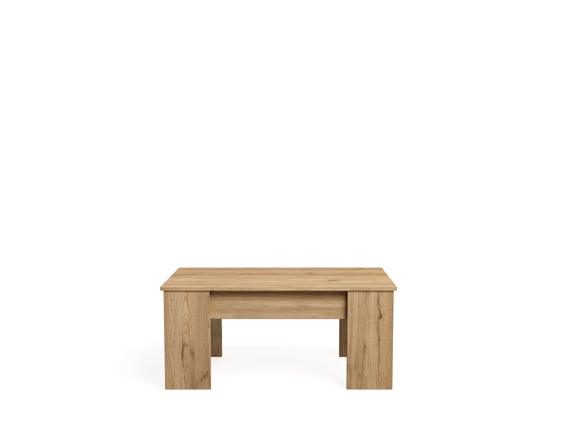 Mesa de centro elevable Low 100 × 50 cm – Naturale