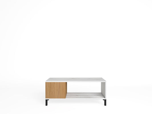 Mesa de centro Tokio 100 × 50 cm – Albo / Rayado