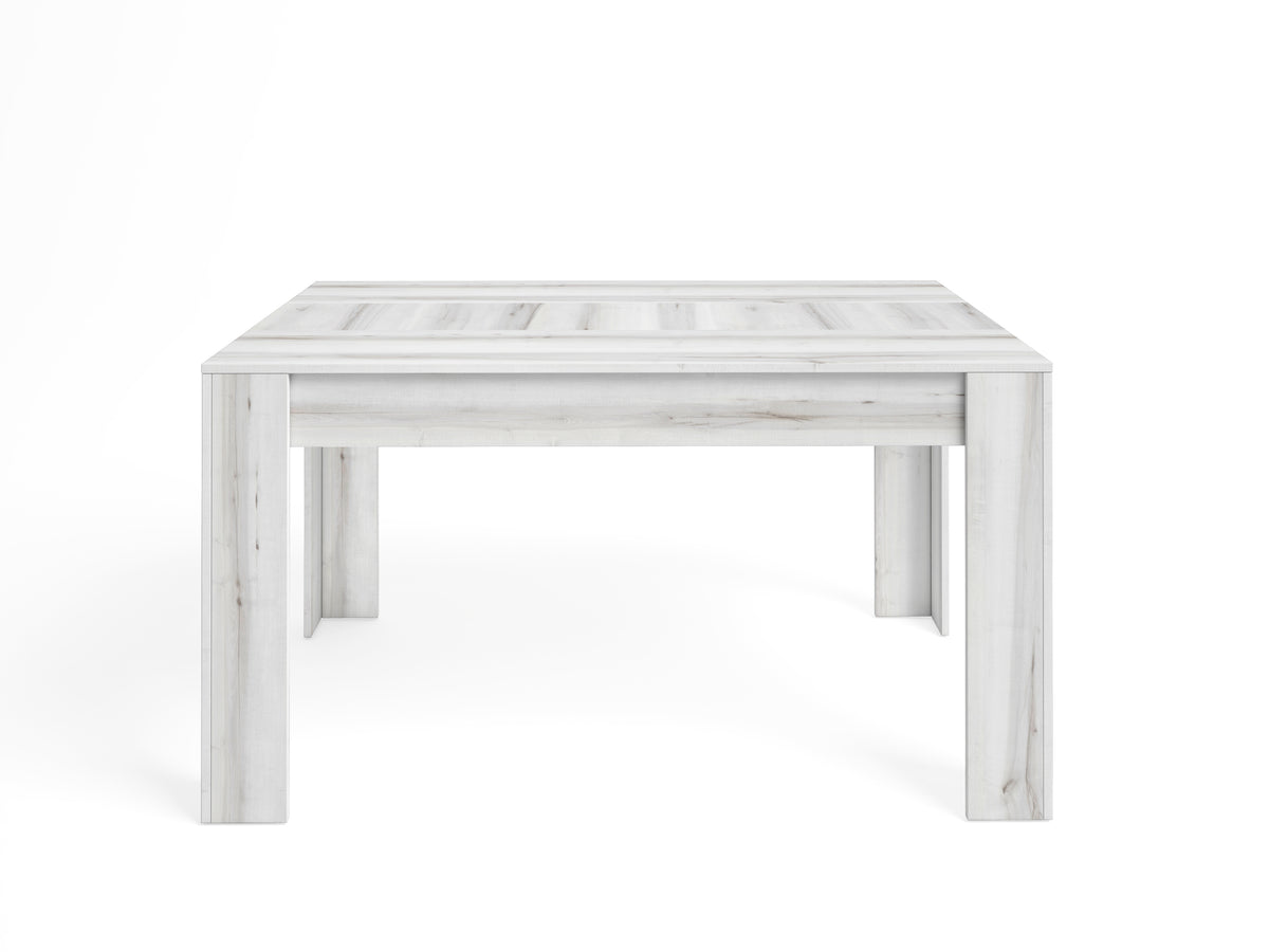 Mesa de comedor extensible Bass 140 × 90 cm – Albo