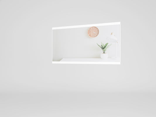 Espejo Alice 96,6 cm – Blanco Mate