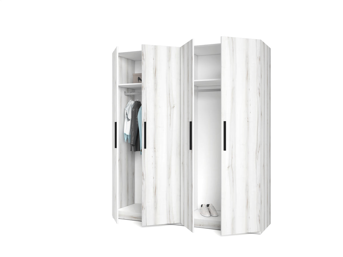 Armario Lido 4 puertas 182 cm – Albo