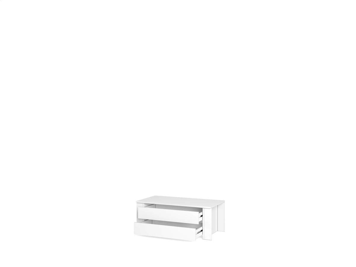 Cajonera interior para armario 2 cajones 88 cm – Blanco Mate