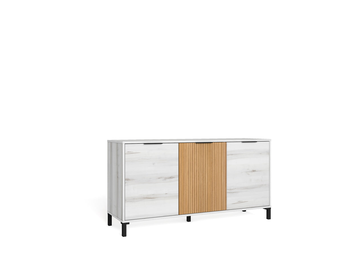 Aparador Tokio 3 puertas 136 cm – Albo Rayado