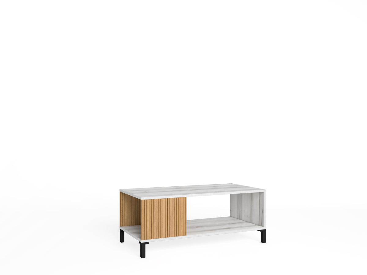 Mesa de centro Tokio 100 × 50 cm – Albo / Rayado