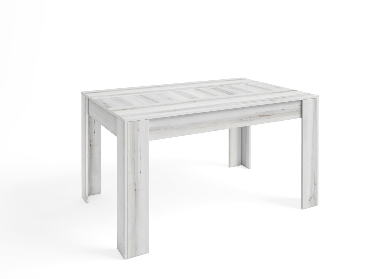 Mesa de comedor extensible Bass 140 × 90 cm – Albo