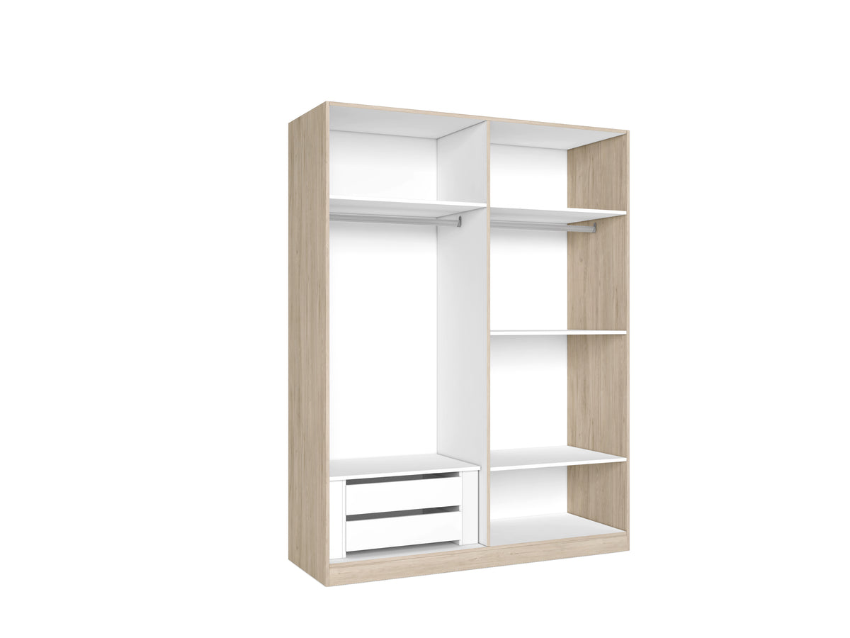 Armario River 4 puertas 150 cm – Sahara